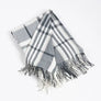 Neutral Plaid Throw