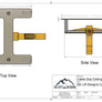 Cable-Grip Ceiling Mount