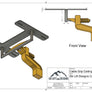 Cable-Grip Ceiling Mount