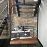 Double ski bench