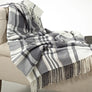 Neutral Plaid Throw
