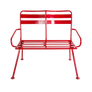 Riblet Double Ski Lift Bench
