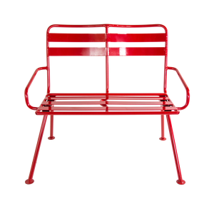 Riblet Double Ski Lift Bench